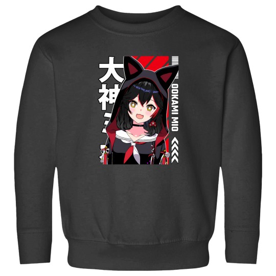 Discover Ookami Mio With Hoodie Sweatshirts