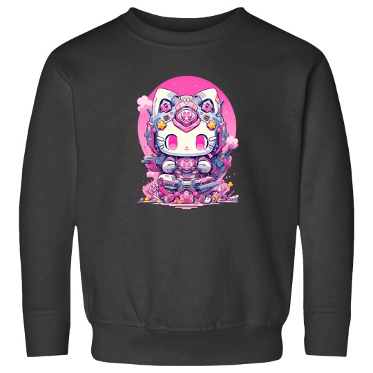 Discover Samurai Kitty - Super Flower Tank Sweatshirts