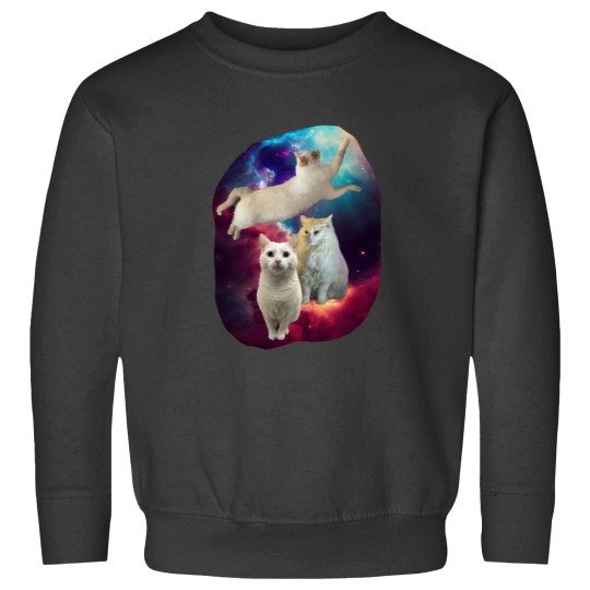 Discover Space cat Sweatshirts