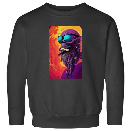 Discover crazys monkey psychedelics Sweatshirts