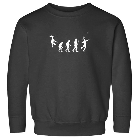 Discover Funny Badminton Evolution Sweatshirts