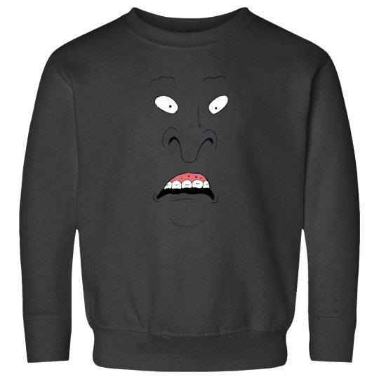 Discover Funny Beavis and Butthead Face Sweatshirts