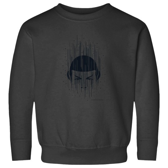 Discover Star Treks The Original Series Spock Transporter Line Art Portrait Sweatshirts