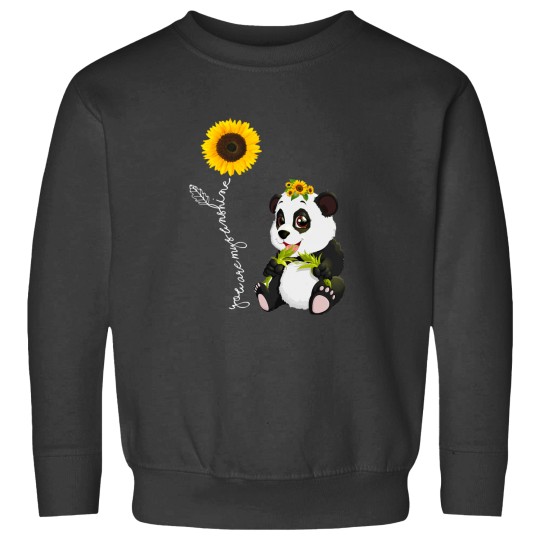 Discover You Are My Sunshine Panda Bear Sweatshirts