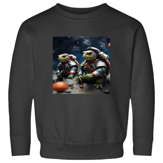 Discover Turtles in space uniforms Sweatshirts