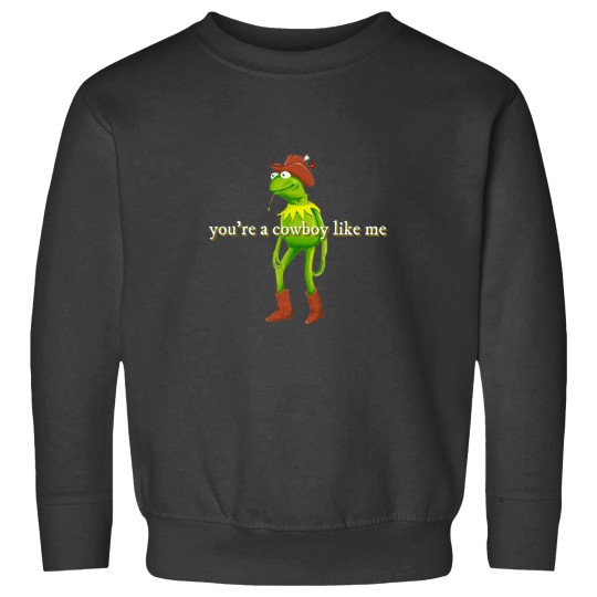 Discover Cowboy Like Me Frog Sweatshirts