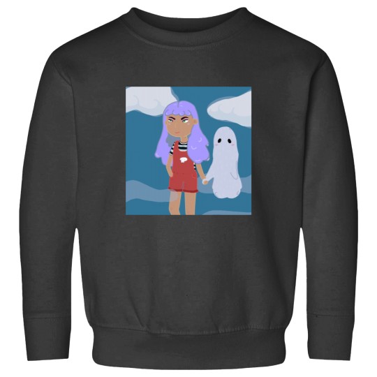 Discover Girl Sticker Sweatshirts