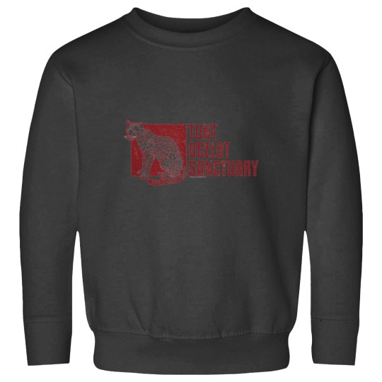 Discover Archer Tunt Ocelot Sanctuary Sweatshirts