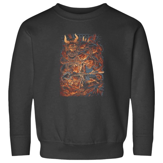 Discover Giant Red Demon 1 Sweatshirts