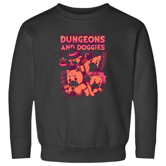 Discover Dungeon and Doggies Sweatshirts
