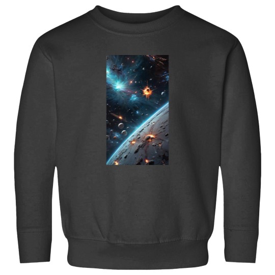 Discover Space Storm Sweatshirts