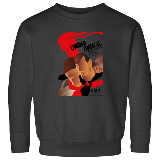 Discover CNT Unidad Sindical Spanish Civil Wars Anarchist Socialist Leftist Sweatshirts