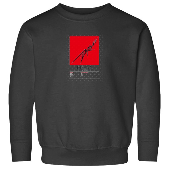 Discover aespaa Drama tracklist (red ver.) Sweatshirts