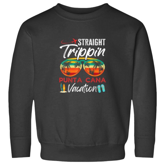 Discover Straight Trippin Punta Cana Couples Family Vacati Sweatshirts