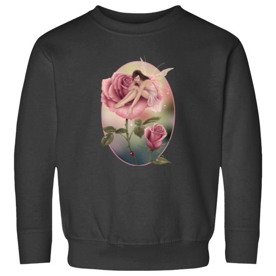 Discover Rose Flower Fairy Sweatshirts
