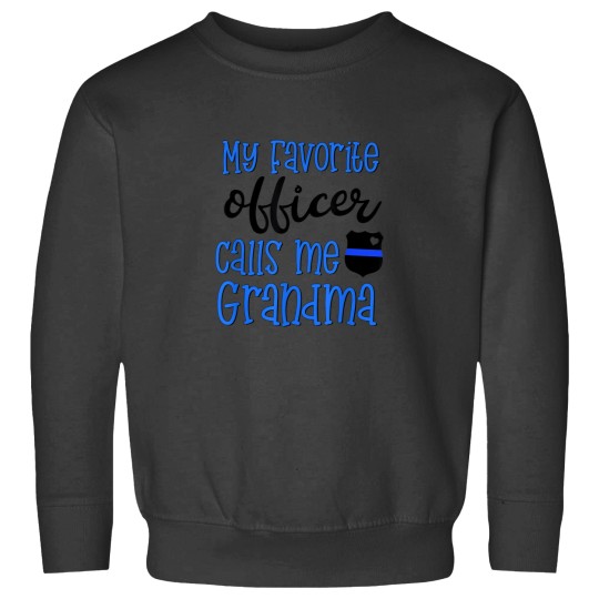 Discover Police Family Gift My Favorite Officer Calls Me G Sweatshirts