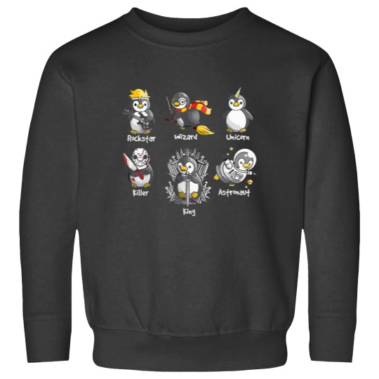 Discover Funny All The Types Of Penguins Of The World Graphic Sweatshirts