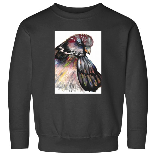 Discover Sparrow Painting (Watercolour DryBrush) Sweatshirts