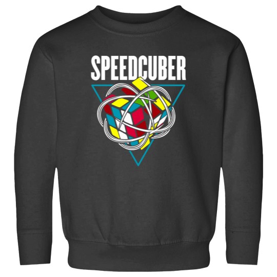 Discover Competitive Puzzle Cube Speed Cuber Hobby 80s Vintages Toy Sweatshirts