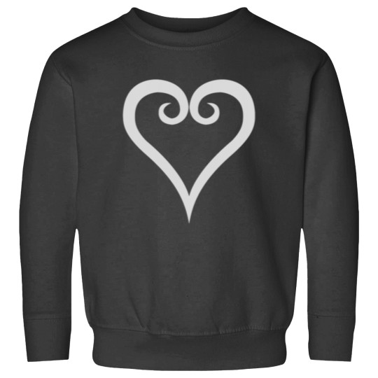 Discover Kingdom Hearts Logo White Sweatshirts
