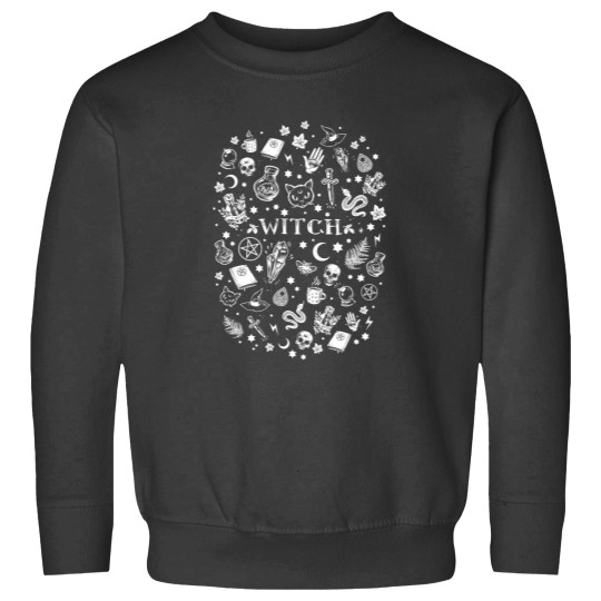 Discover WITCH PATTERN 2 Relaxed Fit Sweatshirts