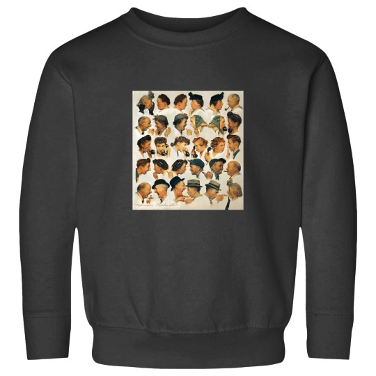 Discover Norman Rockwell Artwork Sweatshirt