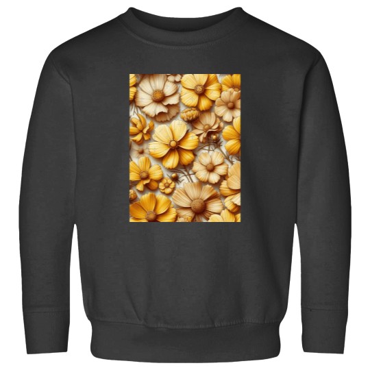 Discover Vibrant Yellow Cosmos Flowers Add a Splash of Sunshine to Your Space Classic Sweatshirts