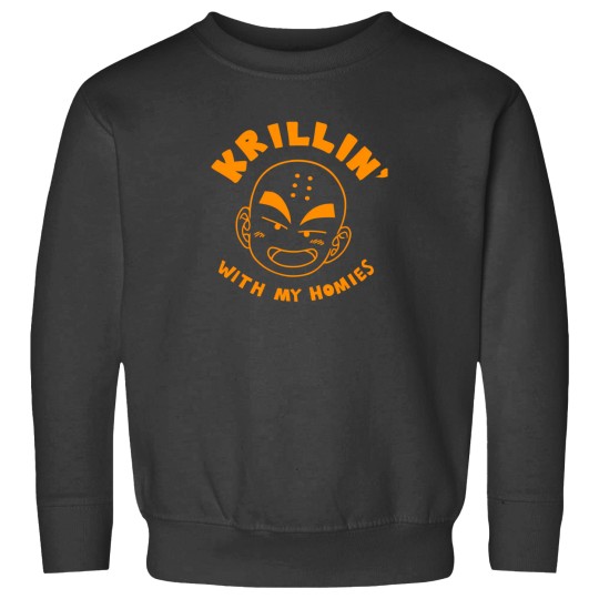 Discover KrilLIN With Homies Orange Funny 1 Sweatshirts