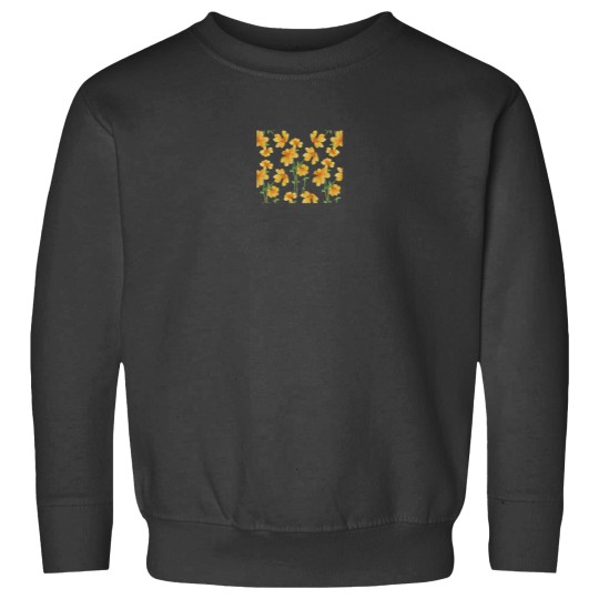 Discover Yellow to Orange Flowers Classic Sweatshirts
