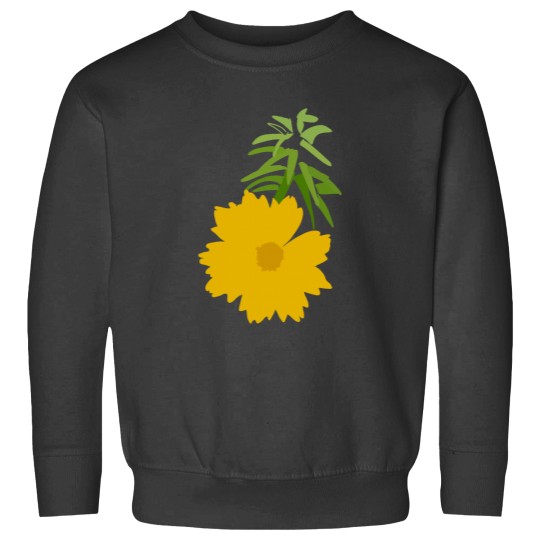 Discover Wild Yellow Flower Snagged by the Roadsids Classic Sweatshirts