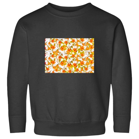 Discover Yellow Flowers Premium Scoop Sweatshirts