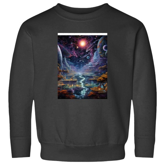 Discover Cosmic Dream Land Graphic Sweatshirts