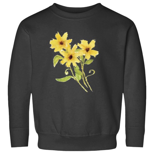 Discover Yellow Flowers Classic Sweatshirts