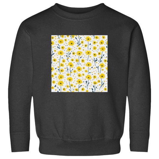 Discover Field of Daisies Premium Scoop Sweatshirts