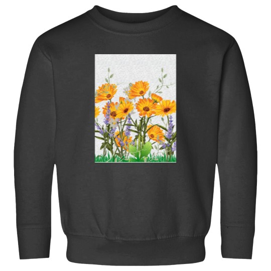 Discover Garden full of flowers Tri-blend Sweatshirts