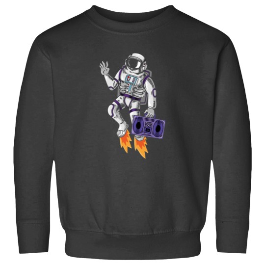 Discover Funny Gilr , Best Gift , Happy SPACE , MOON Classic Sweatshirts