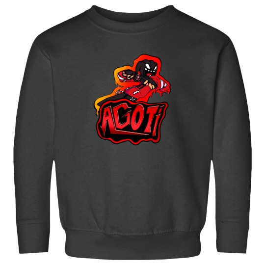 Discover Agoti Fnf Mod Character Graffiti Sweatshirts