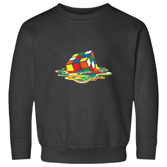Discover Melting Magic Cube Love 80s Iron Cube Toys Games Sweatshirts