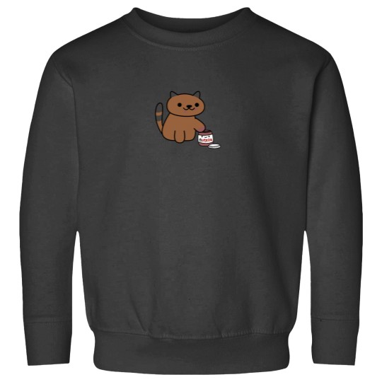 Discover Ganache raiding the Nutella Jar (Neko Atsume) Essential Sweatshirts