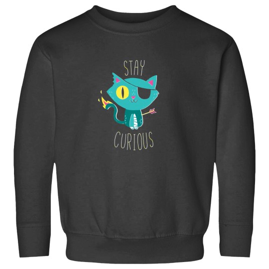 Discover Stay Curious Sweatshirts