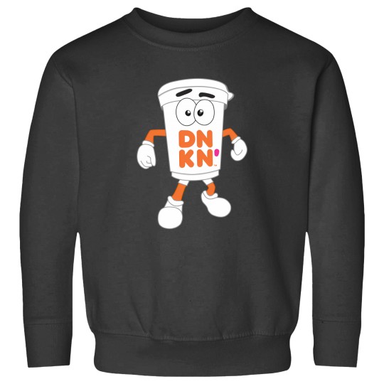 Discover Cuppy Coffee Dunkin Mascot Sweatshirts