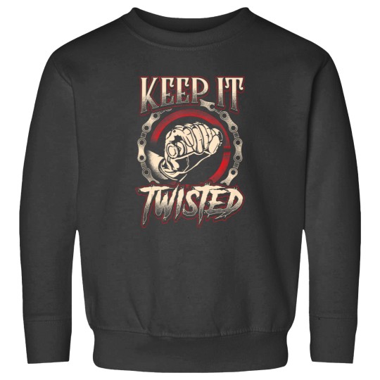Discover Biker Keep It Twisted Funny Motorbike Dirt Or Racing Sweatshirts