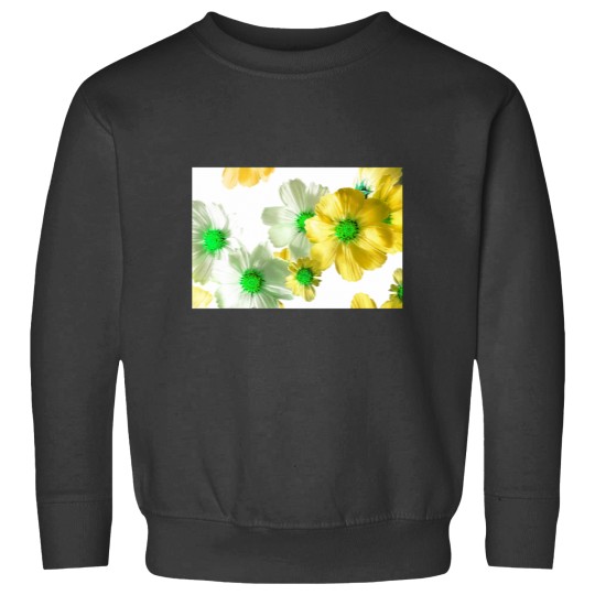Discover Multicolor Flowers VI Classic Sweatshirts