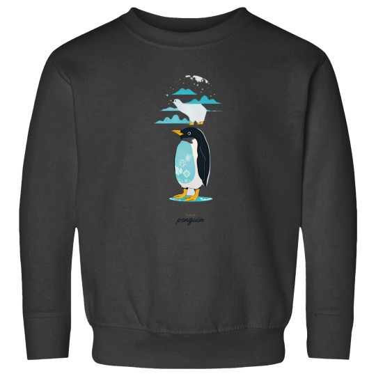 Discover VIntages Penguin By CallisC Arts Active Sweatshirts
