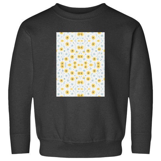 Discover Delicate dandelion in a meadow pattern Graphic Sweatshirts