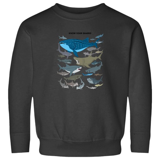 Discover Know Your Sharks Sweatshirts