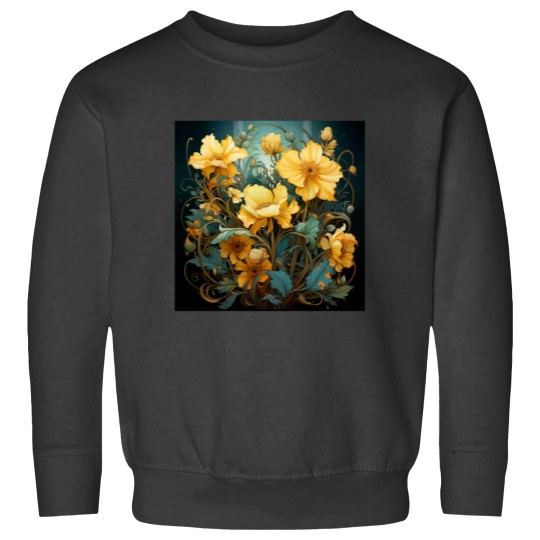 Discover Yellow Flowers Classic Sweatshirts