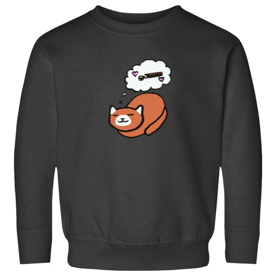 Discover Sushi Lovin Ginger Neko Atsume Classic Sweatshirts
