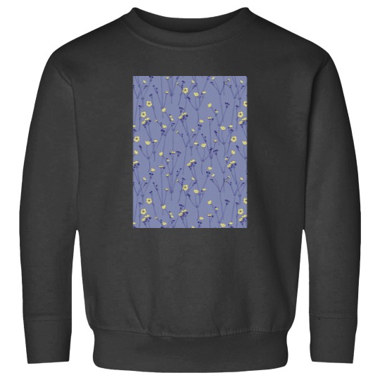 Discover Buttercups - Blue Violet Graphic Sweatshirts