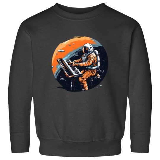 Discover Cosmic Sound - Galactic Melodies Active Sweatshirts